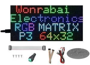 64x32 2048 RGB Full Color LED Matrix Panel,3mm Pitch, Display Text/Colorful Imag 64x32 2048 RGB Full Color LED Matrix Panel,3mm Pitch, Display Text/Colorful Imag