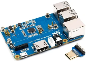 Raspberry Pi Zero 2W to Pi 3B/3B+ Adapter,Connect Raspberry Pi Zero 2W with Zero Raspberry Pi Zero 2W to Pi 3B/3B+ Adapter,Connect Raspberry Pi Zero 2W with Zero