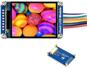 2inch LCD Display Module Compatible with Raspberry Pi 5/4B/3B/Pi3B/ Pi Zero 2W/Z 2inch LCD Display Module Compatible with Raspberry Pi 5/4B/3B/Pi3B/ Pi Zero 2W/Z