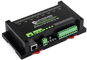 8-CH Relay Module via Ethernet with Digital Input, Adopt Modbus RTU/Modbus TCP P 8-CH Relay Module via Ethernet with Digital Input, Adopt Modbus RTU/Modbus TCP P
