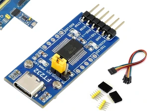 FT232 USB UART Board (Type C), USB to TTL Serial Converter Adapter Module Onboar FT232 USB UART Board (Type C), USB to TTL Serial Converter Adapter Module Onboar
