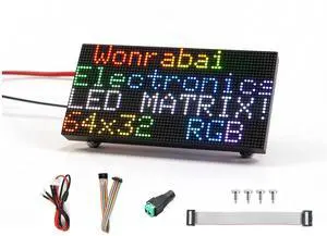 64x32 2048 RGB Full Color LED Matrix Panel, 2.5mm Pitch P2.5, Display Text/Color 64x32 2048 RGB Full Color LED Matrix Panel, 2.5mm Pitch P2.5, Display Text/Color