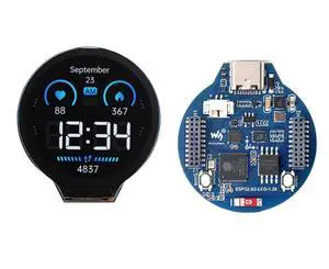 ESP32-S3 with 1.28inch Round LCD 240×240 Resolution ESP32 S3 Development Board w ESP32-S3 with 1.28inch Round LCD 240×240 Resolution ESP32 S3 Development Board w