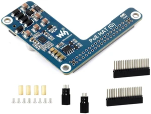 Pi5 PoE HAT Board Compatible with Raspberry Pi 5/Compute Module 5, Power Over Et Pi5 PoE HAT Board Compatible with Raspberry Pi 5/Compute Module 5, Power Over Et