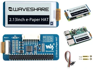 2.13inch E-Ink Display HAT V4 Version Compatible with Raspberry Pi 5/ 4B/3B+/3B/ 2.13inch E-Ink Display HAT V4 Version Compatible with Raspberry Pi 5/ 4B/3B+/3B/