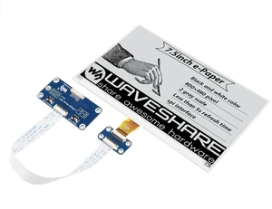 Waveshare 7.5inch e-Paper HAT for Raspberry Pi 5 4B Pi 3B+ Pi3B Pi Zero W Zero 2 Waveshare 7.5inch e-Paper HAT for Raspberry Pi 5 4B Pi 3B+ Pi3B Pi Zero W Zero 2