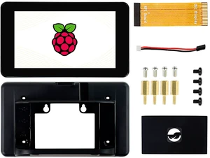 7inch DSI LCD with Case for Raspberry Pi 4 Model B, 800×480 TFT Capacitive Touch 7inch DSI LCD with Case for Raspberry Pi 4 Model B, 800×480 TFT Capacitive Touch