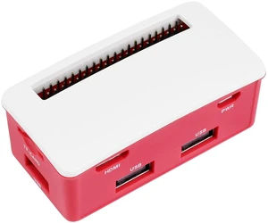 USB HUB Box Kit with USB HUB HAT Board and ABS Case for Raspberry Pi Zero 2 W/Ze USB HUB Box Kit with USB HUB HAT Board and ABS Case for Raspberry Pi Zero 2 W/Ze
