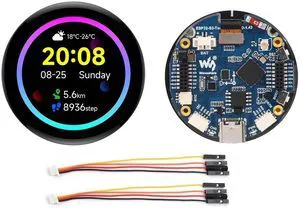ESP32-S3 1.43inch AMOLED Display Development Board, 466×466 Resolution 16.7M Col ESP32-S3 1.43inch AMOLED Display Development Board, 466×466 Resolution 16.7M Col