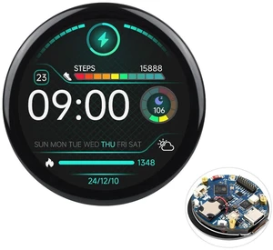 ESP32-S3 1.46inch Round Touch Display Development Board, 412x412 Pixel IPS Displ ESP32-S3 1.46inch Round Touch Display Development Board, 412x412 Pixel IPS Displ