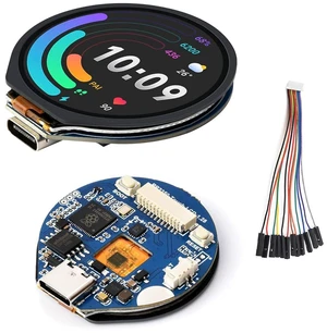 RP2350 MCU Board with 1.28inch Round Touch Screen 240x240 Pixels IPS Display 65K RP2350 MCU Board with 1.28inch Round Touch Screen 240x240 Pixels IPS Display 65K
