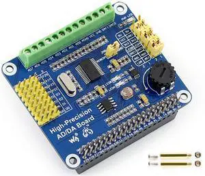 High-Precision AD/DA Expansion Board for Raspberry Pi 4B/Raspberry Pi 3B+/Raspbe High-Precision AD/DA Expansion Board for Raspberry Pi 4B/Raspberry Pi 3B+/Raspbe