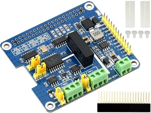 2-Channel Isolated CAN FD Expansion HAT for Raspberry Pi 4B/3B+/3B/2B/Raspberry 2-Channel Isolated CAN FD Expansion HAT for Raspberry Pi 4B/3B+/3B/2B/Raspberry