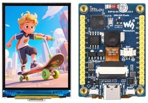 ESP32-S3 2inch Display Development Board, Onboard 2inch IPS LCD, 240x320 Pixels ESP32-S3 2inch Display Development Board, Onboard 2inch IPS LCD, 240x320 Pixels