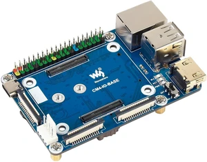 for Raspberry Pi Compute Module 4,Mini Base Board (B) with Real-Time Clock and R for Raspberry Pi Compute Module 4,Mini Base Board (B) with Real-Time Clock and R