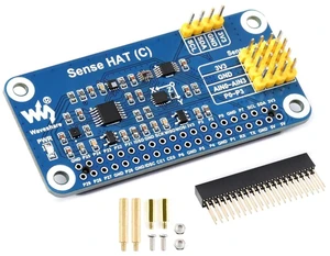 Sense HAT (C) for Raspberry Pi 4B/3B+/3B/2B/A+ /Zero/Zero W/Zero 2W/2WH, Onboard Sense HAT (C) for Raspberry Pi 4B/3B+/3B/2B/A+ /Zero/Zero W/Zero 2W/2WH, Onboard