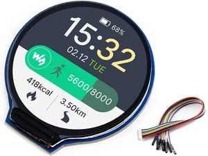 1.28inch Round LCD 240×240 Resolution 65K RGB IPS Display Module for Arduino Ras 1.28inch Round LCD 240×240 Resolution 65K RGB IPS Display Module for Arduino Ras