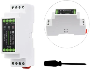 TTL to RS232 Converter Rail-Mount Galvanic Serial Adapter, TTL/RS232 Standard Co TTL to RS232 Converter Rail-Mount Galvanic Serial Adapter, TTL/RS232 Standard Co