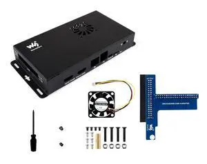 CM5 IO Board Metal Case for Official Compute Module 5 IO Board, Comes with Cooli CM5 IO Board Metal Case for Official Compute Module 5 IO Board, Comes with Cooli