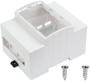 Raspberry Pi 4 Case, DIN Rail ABS Case for Raspberry Pi 4, Large Inner Space, In Raspberry Pi 4 Case, DIN Rail ABS Case for Raspberry Pi 4, Large Inner Space, In