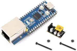 RP2350-POE-ETH Dev Board, with PoE Module and Pre-soldered Headers RP2350-POE-ETH Dev Board, with PoE Module and Pre-soldered Headers