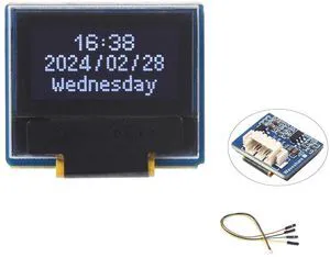 0.49inch OLED Display Module 64x32 Resolution I2C Communication Black/White Disp 0.49inch OLED Display Module 64x32 Resolution I2C Communication Black/White Disp