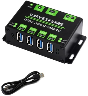 4-CH USB 3.2 Gen1 HUB, 4X Extended USB 3.2 Gen1 Ports, USB 3.2 Gen1 5Gbps Ultra- 4-CH USB 3.2 Gen1 HUB, 4X Extended USB 3.2 Gen1 Ports, USB 3.2 Gen1 5Gbps Ultra-