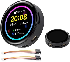 ESP32-S3 1.43inch AMOLED Display Development Board, 466x466 Resolution 16.7M Col ESP32-S3 1.43inch AMOLED Display Development Board, 466x466 Resolution 16.7M Col