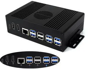 Multi-Functional All-in-One Mini-Computer Kit Compatible with Raspberry Pi 5, Pi Multi-Functional All-in-One Mini-Computer Kit Compatible with Raspberry Pi 5, Pi