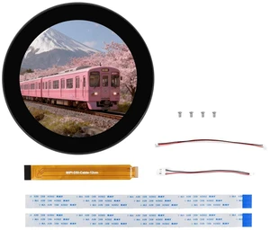 3.4inch DSI Round Capacitive Touch LCD, 800 x 800 Resolution, IPS Display Panel, 3.4inch DSI Round Capacitive Touch LCD, 800 x 800 Resolution, IPS Display Panel,