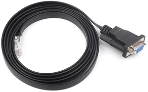 RS232 to RJ45 Console Cable, RS232 DB9 Female Port to RJ45 Console Male Port, Le RS232 to RJ45 Console Cable, RS232 DB9 Female Port to RJ45 Console Male Port, Le