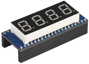 4-Digit 8-Segment Display Module for Raspberry Pi Pico,0.4 inch Red Color LED Em 4-Digit 8-Segment Display Module for Raspberry Pi Pico,0.4 inch Red Color LED Em