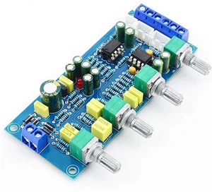NE5532 OP-AMP HiFi Preamplifier Pre Amplifier Bass Treble Balance Volume Tone Co NE5532 OP-AMP HiFi Preamplifier Pre Amplifier Bass Treble Balance Volume Tone Co