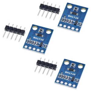 3pcs GY-302 BH1750 BH1750FVI Light Intensity Illumination Module for arduino 3pcs GY-302 BH1750 BH1750FVI Light Intensity Illumination Module for arduino