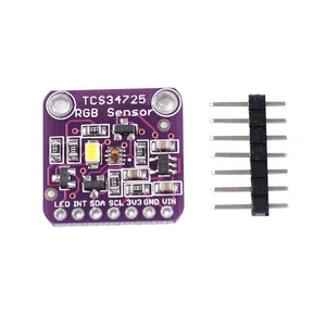 TCS-34725 TCS34725 RGB Light Color Sensor Colour Recognition Module RGB Color Se TCS-34725 TCS34725 RGB Light Color Sensor Colour Recognition Module RGB Color Se