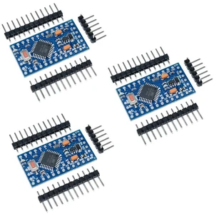 3pcs Pro Mini ATmega328P 3.3V 8M Module Board with Crystal Oscillator Compatible 3pcs Pro Mini ATmega328P 3.3V 8M Module Board with Crystal Oscillator Compatible