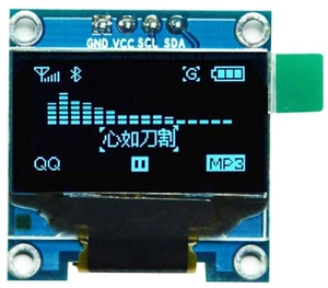 0.96" SSD1306 I2C IIC SPI Serial 128X64 OLED LCD Display 4 Pin Font Color Blue 0.96" SSD1306 I2C IIC SPI Serial 128X64 OLED LCD Display 4 Pin Font Color Blue