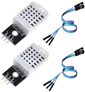 2pcs DHT22/AM2302 Digital Temperature and Humidity Sensor Module Temperature Hum 2pcs DHT22/AM2302 Digital Temperature and Humidity Sensor Module Temperature Hum