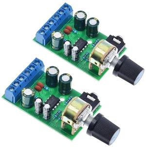 2pcs TDA2822M DC 1.8-12V 2.0 Channel Stereo Amplifier Mini AUX Audio Amplifier B 2pcs TDA2822M DC 1.8-12V 2.0 Channel Stereo Amplifier Mini AUX Audio Amplifier B