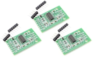 3pcs HX711 Weighing Sensor Dual-Channel 24 Bit Precision A/D Module Pressure Sen 3pcs HX711 Weighing Sensor Dual-Channel 24 Bit Precision A/D Module Pressure Sen