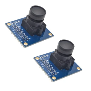 2pcs OV7670 640x480 0.3Mega 300KP VGA CMOS Camera Module I2C for Arduino ARM FPG 2pcs OV7670 640x480 0.3Mega 300KP VGA CMOS Camera Module I2C for Arduino ARM FPG