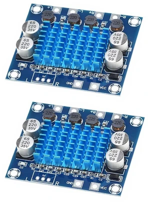 2pcs TPA3110 Digital Stereo Audio Amplifier Board XH-A232 AMP 30W+30W 2.0 Channe 2pcs TPA3110 Digital Stereo Audio Amplifier Board XH-A232 AMP 30W+30W 2.0 Channe