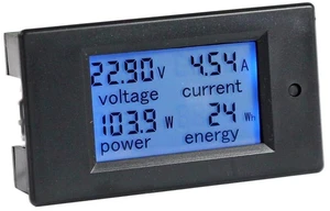 DC 6.5-100V 0-20A LCD Display Digital Ammeter Voltmeter Multimeter Current Volta DC 6.5-100V 0-20A LCD Display Digital Ammeter Voltmeter Multimeter Current Volta