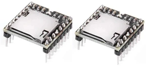2pcs mp3 Player Mini MP3 Player Audio Voice Module TF Card U Disk Board for DFPl 2pcs mp3 Player Mini MP3 Player Audio Voice Module TF Card U Disk Board for DFPl