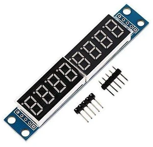 2pcs MAX7219 8-Digital Segment Digital LED Display Tube for Arduino 51/AVR/STM32 2pcs MAX7219 8-Digital Segment Digital LED Display Tube for Arduino 51/AVR/STM32