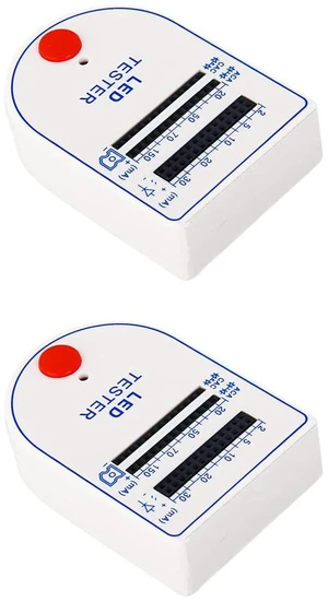 2pcs LED Test Box Tester 2~150mA Mini Handy for Light-Emitting Diode Lamp Bulb B 2pcs LED Test Box Tester 2~150mA Mini Handy for Light-Emitting Diode Lamp Bulb B