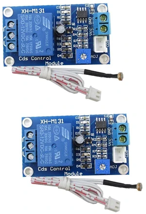 2pcs 12V Photoresistor Sensor Relay Module Car Light Automatic Control Switch wi 2pcs 12V Photoresistor Sensor Relay Module Car Light Automatic Control Switch wi