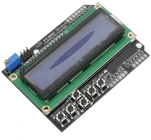 1602 LCD Keypad Shield 1602 LCD Expansion Shield Board Blue Backlight 4.5-5.5V f 1602 LCD Keypad Shield 1602 LCD Expansion Shield Board Blue Backlight 4.5-5.5V f