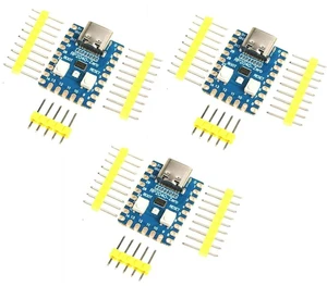 3pcs RP2040-Zero RP2040 Microcontroller PICO Development Board Dual-core 264KB C 3pcs RP2040-Zero RP2040 Microcontroller PICO Development Board Dual-core 264KB C