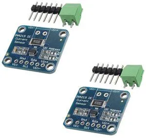 2pcs INA219 I2C Bi-Directional DC Current Power Supply Sensor Breakout Module 2pcs INA219 I2C Bi-Directional DC Current Power Supply Sensor Breakout Module